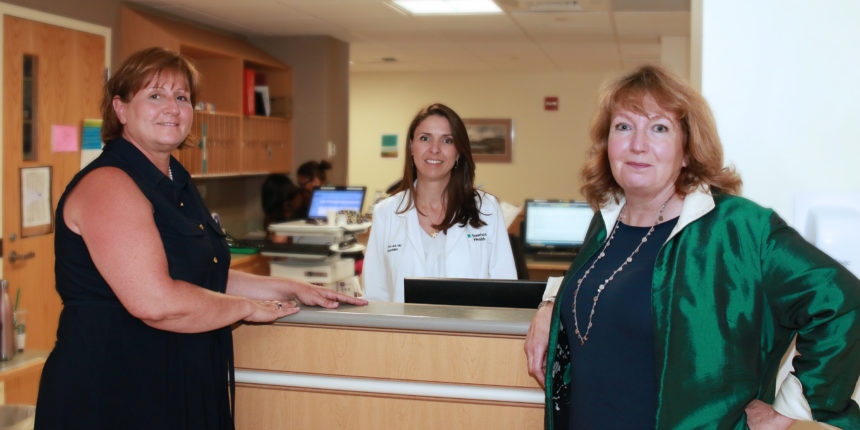 Kelly Roderick, Dr. Ana Laus, Patricia Mangan-Ball