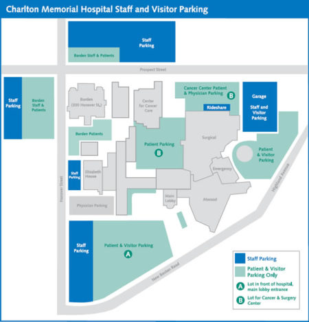 Medical Center Map & Parking Information