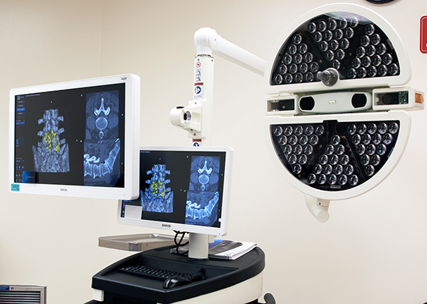 7D Surgical Machine-vision Image Guided Surgery technology.