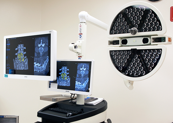-	Southcoast Health adopts 7D Surgical technology for spinal implants and greatly reduces a patient’s exposure to radiation that is commonly associated with traditional robotic approaches.