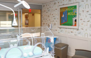 Goodnight Moon Room at St. Luke's Special Care Nursery in New Bedford