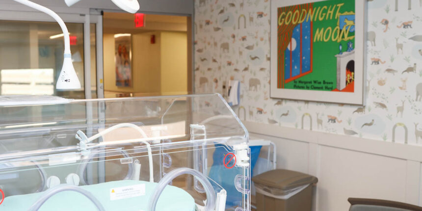 Goodnight Moon Room at St. Luke's Special Care Nursery in New Bedford