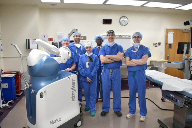 Dr. Christopher Skeehan Performs Over 500 Procedures with the Mako Robotic Arm Assisted Surgery Technology