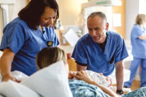 Kim Pina, Christian Pope - Maternity